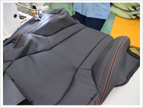 自動車用シート製造、縫製の株式会社エスティシー STC 縫製工程